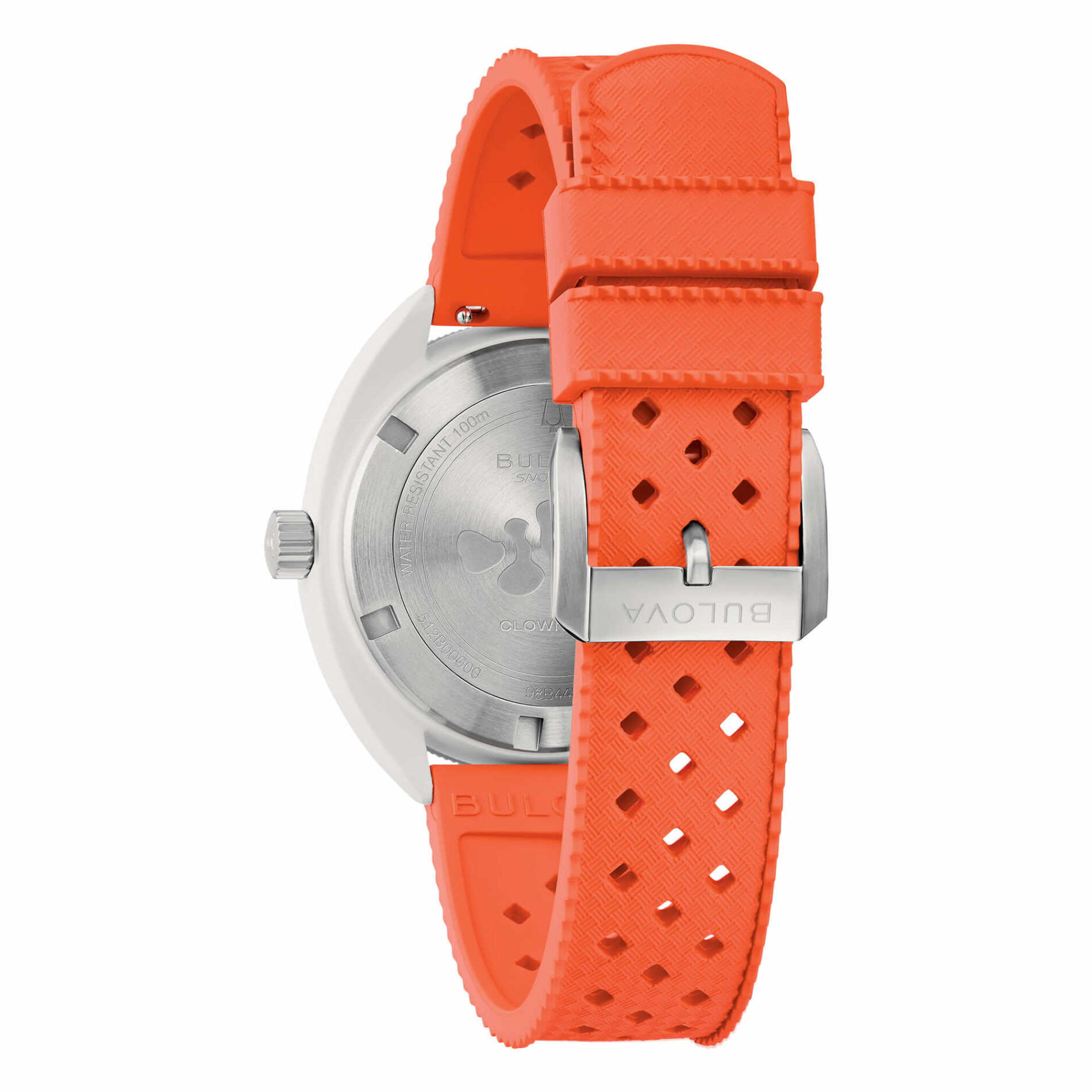 Bulova Snorkel 98B448 - Gioielleria Casavola di Noci - orologio sportivo subacqueo - modello Clown Fish - ghiera girevole bicolore