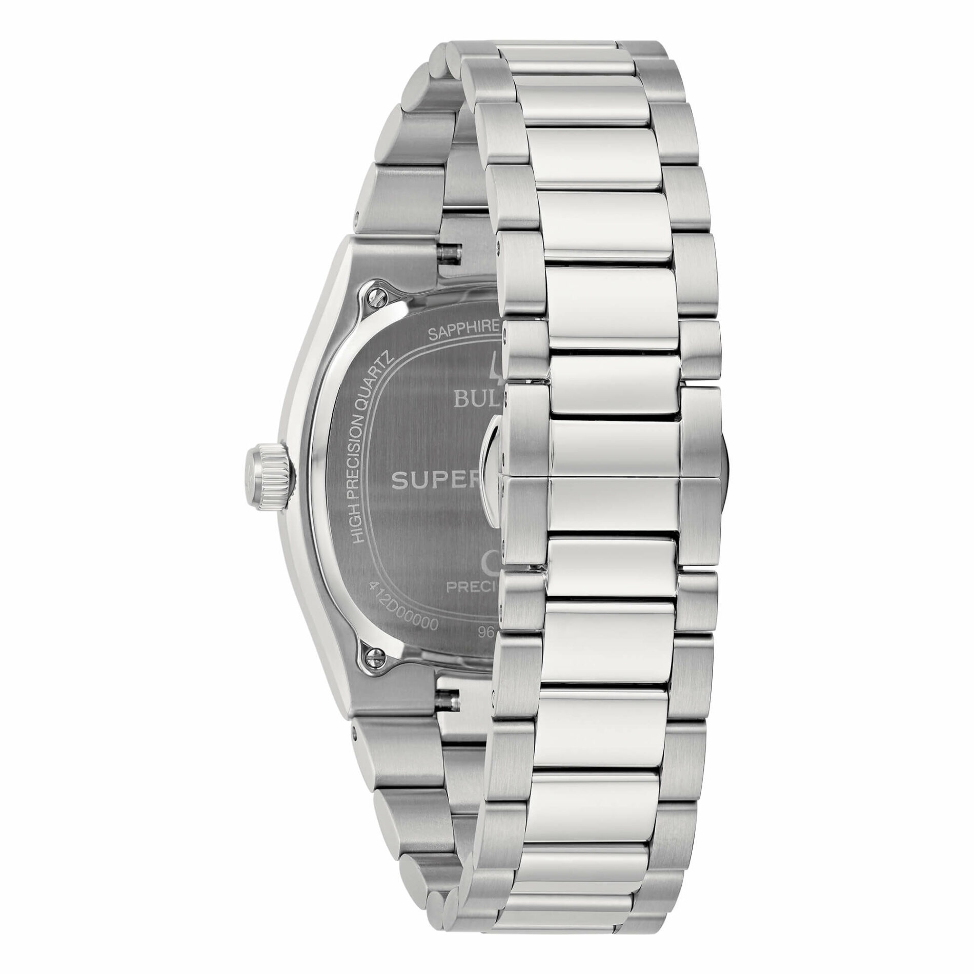 Bulova Super Seville 96B440 - Gioielleria Casavola di Noci - orologio al quarzo con movimento delle lancette continuo - bracciale in acciaio INOX