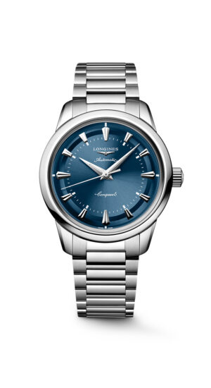 Longines Conquest Heritage L1.649.4.92.6 - Gioielleria Casavola di Noci - orologio svizzero con calibro automatico - cassa in acciaio INOX - quadrante blu