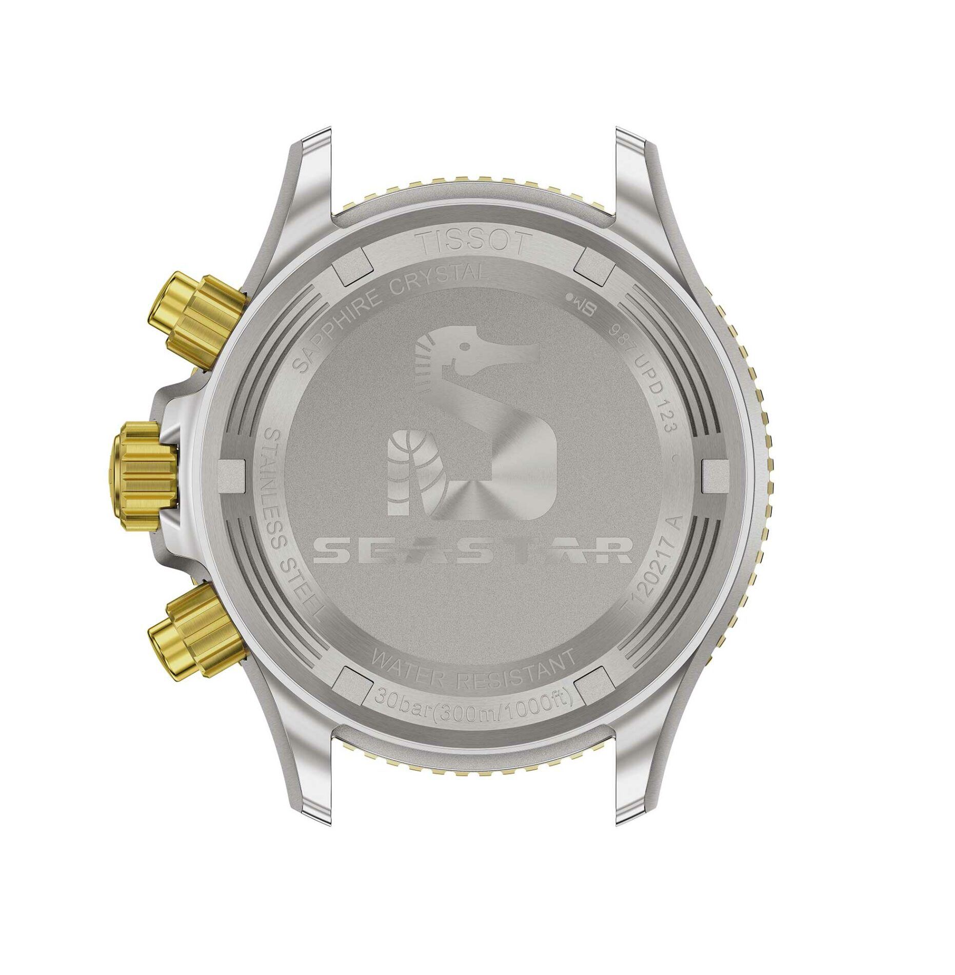 Tissot Seastar 1000 38MM T120.217.22.061.00 - Gioielleria Casavola di Noci - cronografo svizzero unisex - cassa in acciaio INOX PVD bicolore oro giallo argento