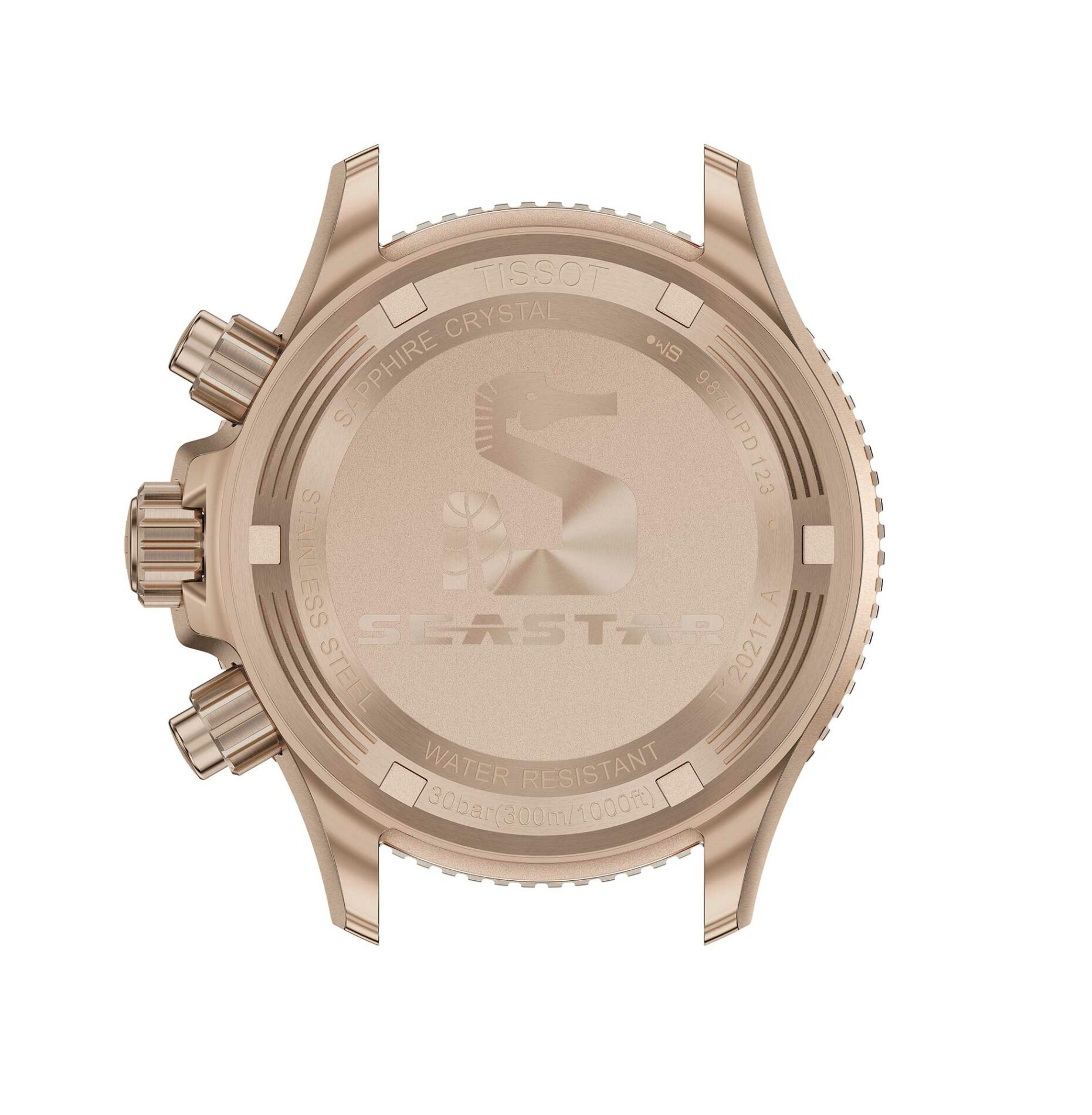 Tissot Seastar 1000 38MM T120.217.37.041.00 - Gioielleria Casavola di Noci - cronografo al quarzo di precisione unisex - cassa in acciaio INOX color oro rosa