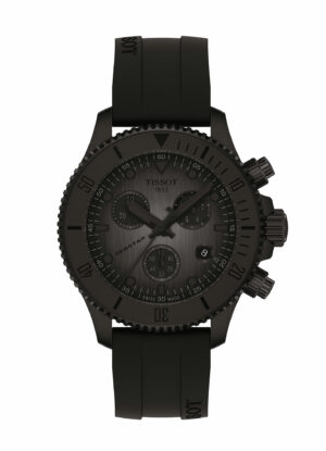 Tissot Seastar 1000 38MM T120.217.37.061.00 - Gioielleria Casavola di Noci - cronografo svizzero al quarzo preciso ed affidabile - cinturino in silicone color nero