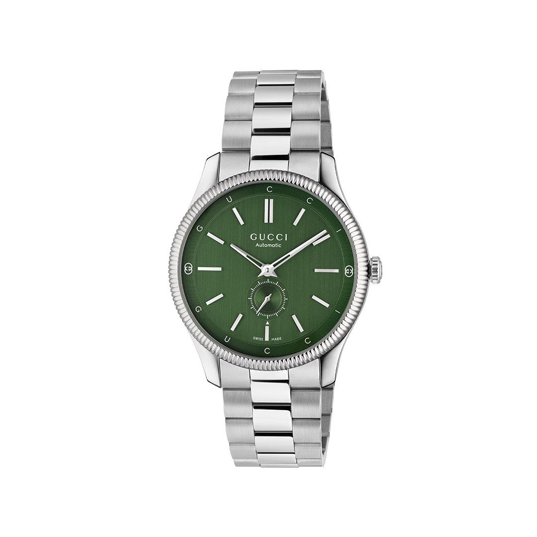 Gucci G-Timeless YA126397 - Gioielleria Casavola di Noci - orologio automatico unisex svizzero - quadrante verde