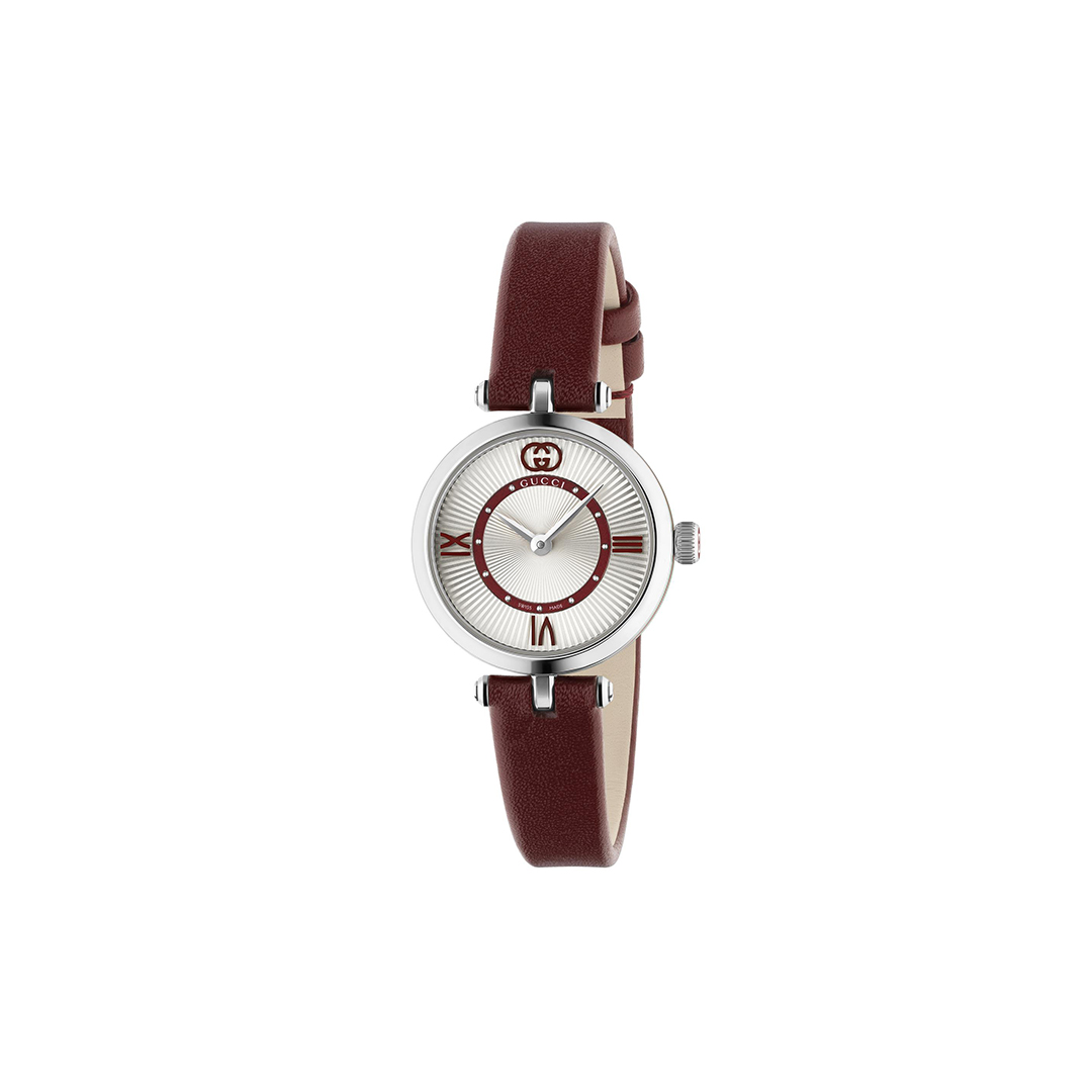 Gucci Modello 2000 YA167504 - Gioielleria Casavola di Noci - orologio da donna piccolo svizzero al quarzo - quadrante argentato - idee regalo compleanno 40 anni moglie