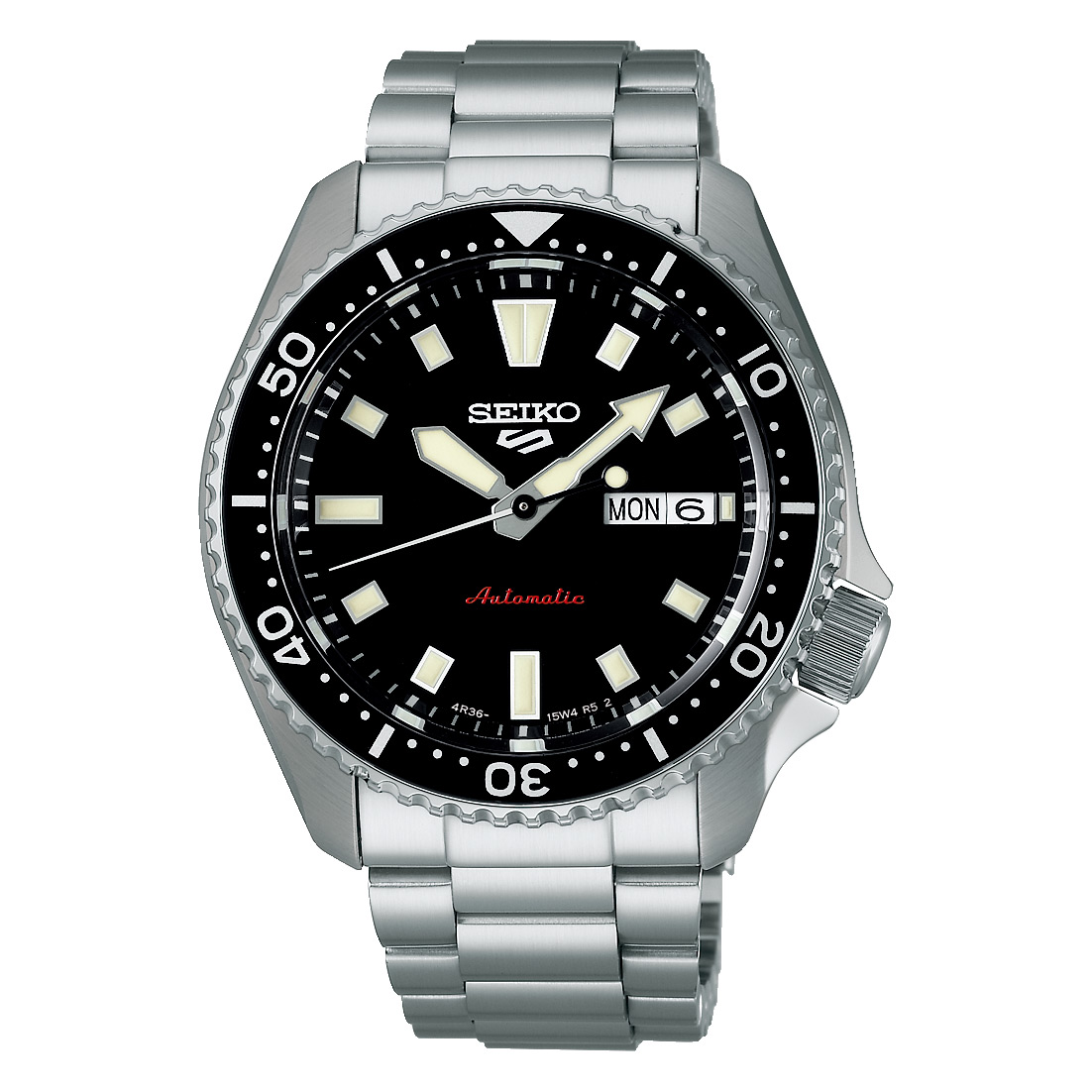 Seiko 5 Sports SRPL85K1 - Gioielleria Casavola di Noci - orologio automatico giapponese - quadrante nero - bracciale in acciaio INOX - riedizione del modello SKX
