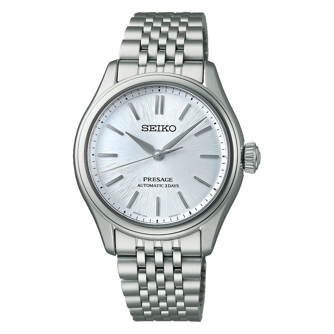 Seiko Presage Classic Series SPB521J1 - Gioielleria Casavola di Noci - orologio automatico da donna - cassa e bracciale in acciaio INOX - quadrante azzurro