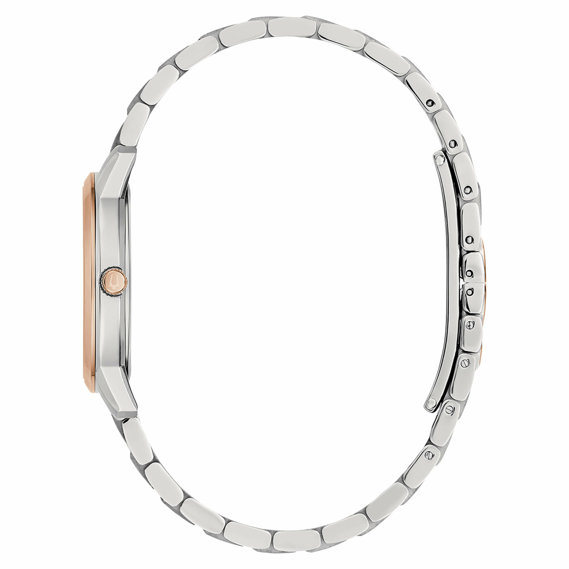 Bulova Sutton Lady 98M137 - Gioielleria Casavola di Noci - orologio al quarzo da donna con cassa in acciaio INOX bicolore oro rosa - idee regalo compleanno 50 anni migliore amica