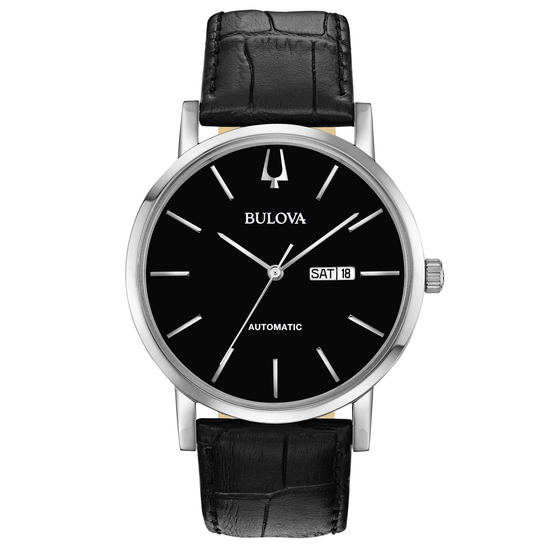 Bulova Clipper Automatic 96C131 - Gioielleria Casavola di Noci - orologio automatico da uomo - quadrante nero - idee regalo compleanno 60 anni papà