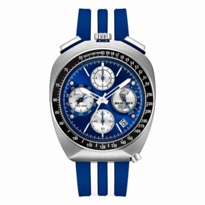 Bulova Shelby 150th Anniversary 98B452 - Gioielleria Casavola di Noci - cronografo 262 khz precisionist in edizione limitata 7500 esemplari al mondo - quadrante blu
