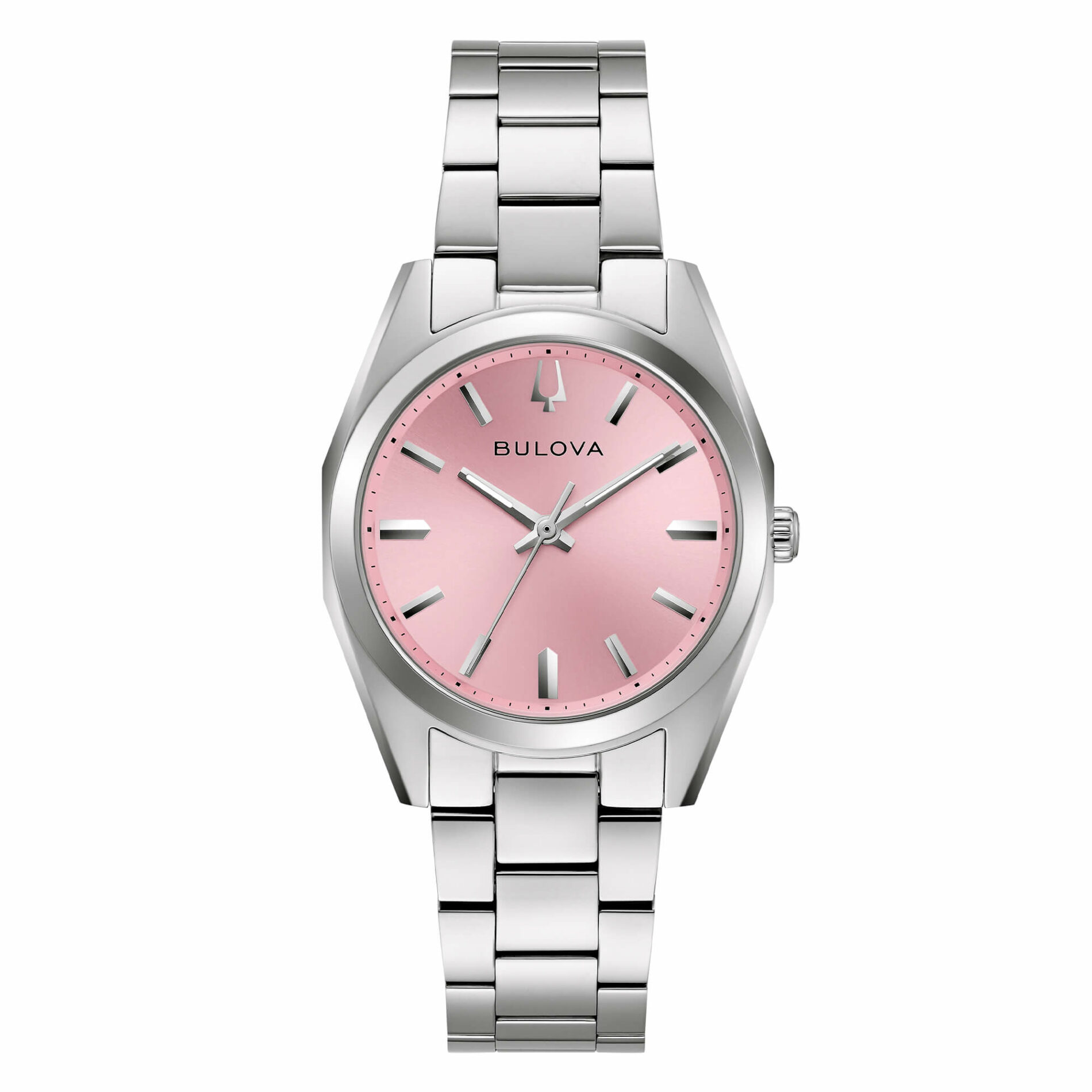 Bulova Surveyor Lady 96L348 - Gioielleria Casavola di Noci - orologio da donna con quadrante rosa lucido - idee regalo compleanno 20 anni fidanzata