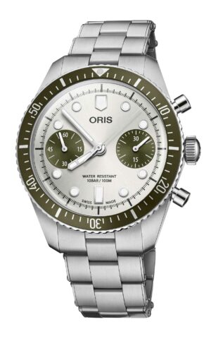 Oris Divers Sixty-Five Chronograph 01 771 7791 4051-07 8 20 18 - Gioielleria Casavola di Noci - orologio automatico svizzero con cassa in acciaio INOX