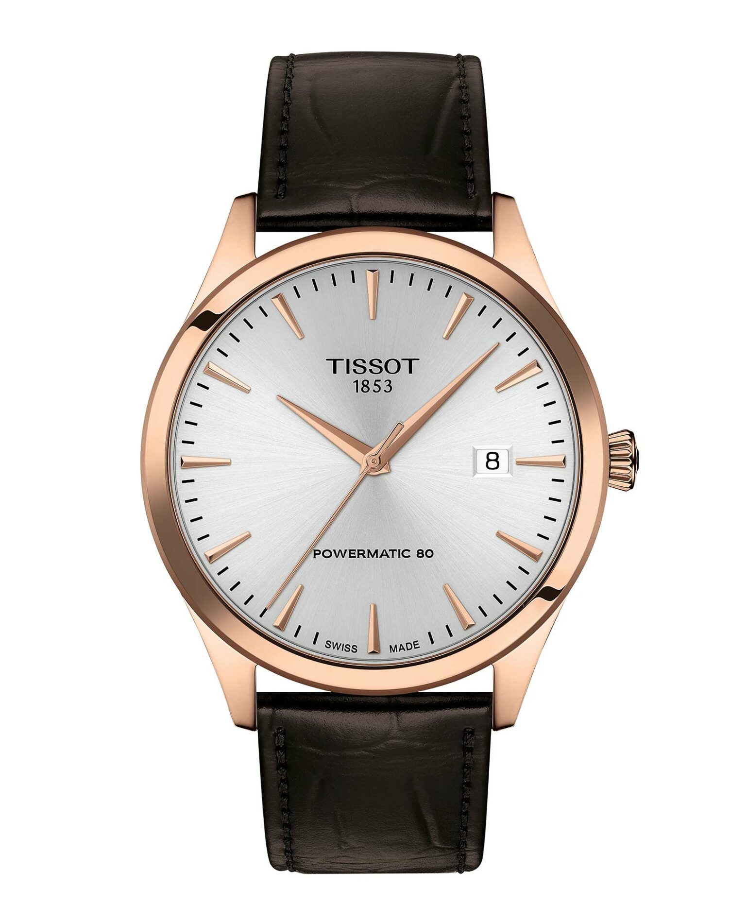 Tissot Classic Dream 40MM T158.407.36.031.00 - Gioielleria Casavola di Noci - orologio automatico svizzero da uomo elegante - quadrante argentato - cinturino in pelle