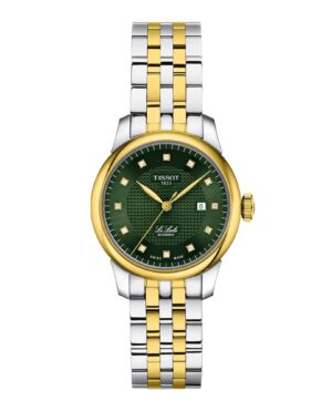 Tissot Le Locle Automatic Lady T006.207.22.096.01 - Gioielleria Casavola di Noci - orologio svizzero da donna automatico con diamanti - bicolore argento oro giallo