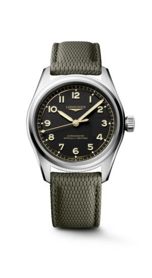 Longines Spirit Pilot L3.809.4.53.9 - Gioielleria Casavola di Noci - orologio automatico svizzero certificato COSC - cinturino in caucciù
