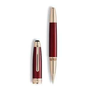 Montblanc Meisterstuck roller Golden Hour 133024 - Gioielleria Casavola di Noci - penna da collezione in edizione speciale - colore bordeaux