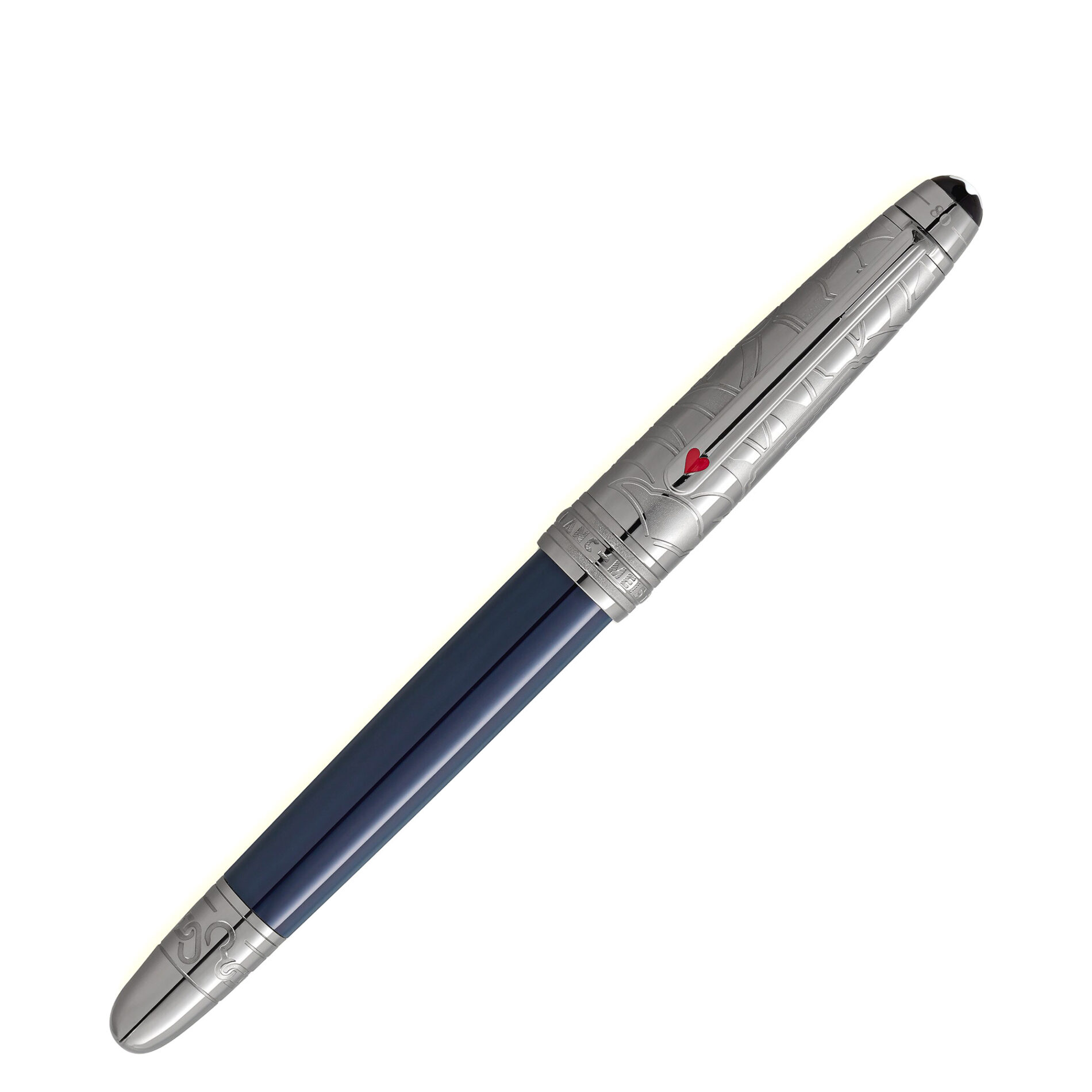 Montblanc roller Giro del Mondo Doué Classique 132894 - Gioielleria Casavola di Noci - penna da collezione in edizione speciale color blu