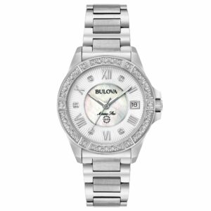 Bulova Marine Star Lady Diamonds 96R232 - Gioielleria Casavola di Noci - orologio da donna in acciaio INOX - idee regalo compleanno 40 anni migliore amica