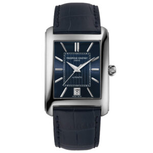 Frederique Constant Classics Carree FC-303N4C26 - Gioielleria Casavola di Noci - orologio svizzero automatico da uomo con cassa rettangolare in acciaio INOX