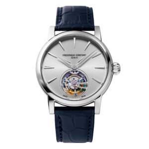 Frederique Constant Manufacture Tourbillon FC-980S3H6 - Gioielleria Casavola di Noci - orologio svizzero con calibro di manifattura - cinturino in pelle di alligatore blu