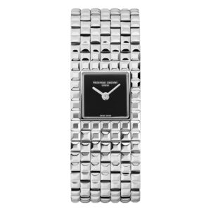 Frederique Constant Classics Manchette FC-200ONB1MC6B - Gioielleria Casavola di Noci - orologio svizzero da donna con cassa e bracciale in acciaio INOX - stile rock punk