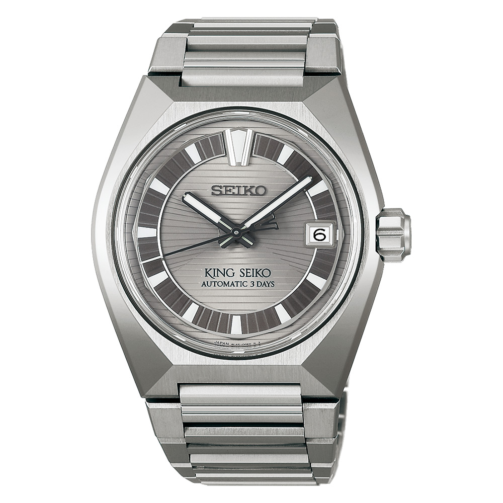 King Seiko VANAC HKF002J1 - Gioielleria Casavola di Noci - orologio automatico giapponese in titanio con quadrante ispirato alle strade di Tokyo