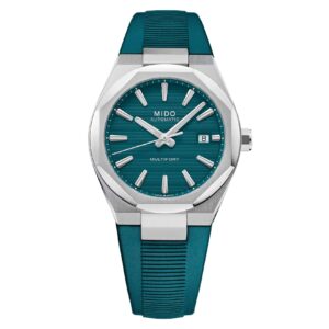 Mido Multifort 8 One Crown M055.507.17.091.00 - Gioielleria Casavola di Noci - orologio automatico svizzero da uomo con ghiera ottagonale - quadrante verde