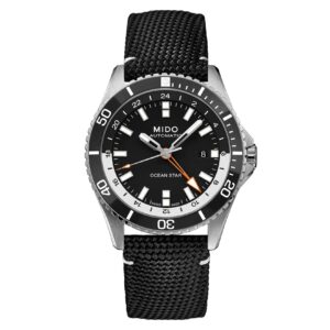Mido Ocean Star GMT M026.629.17.051.01 - Gioielleria Casavola di Noci - orologio automatico svizzero subacqueo con quadrante nero e ghiera in ceramica