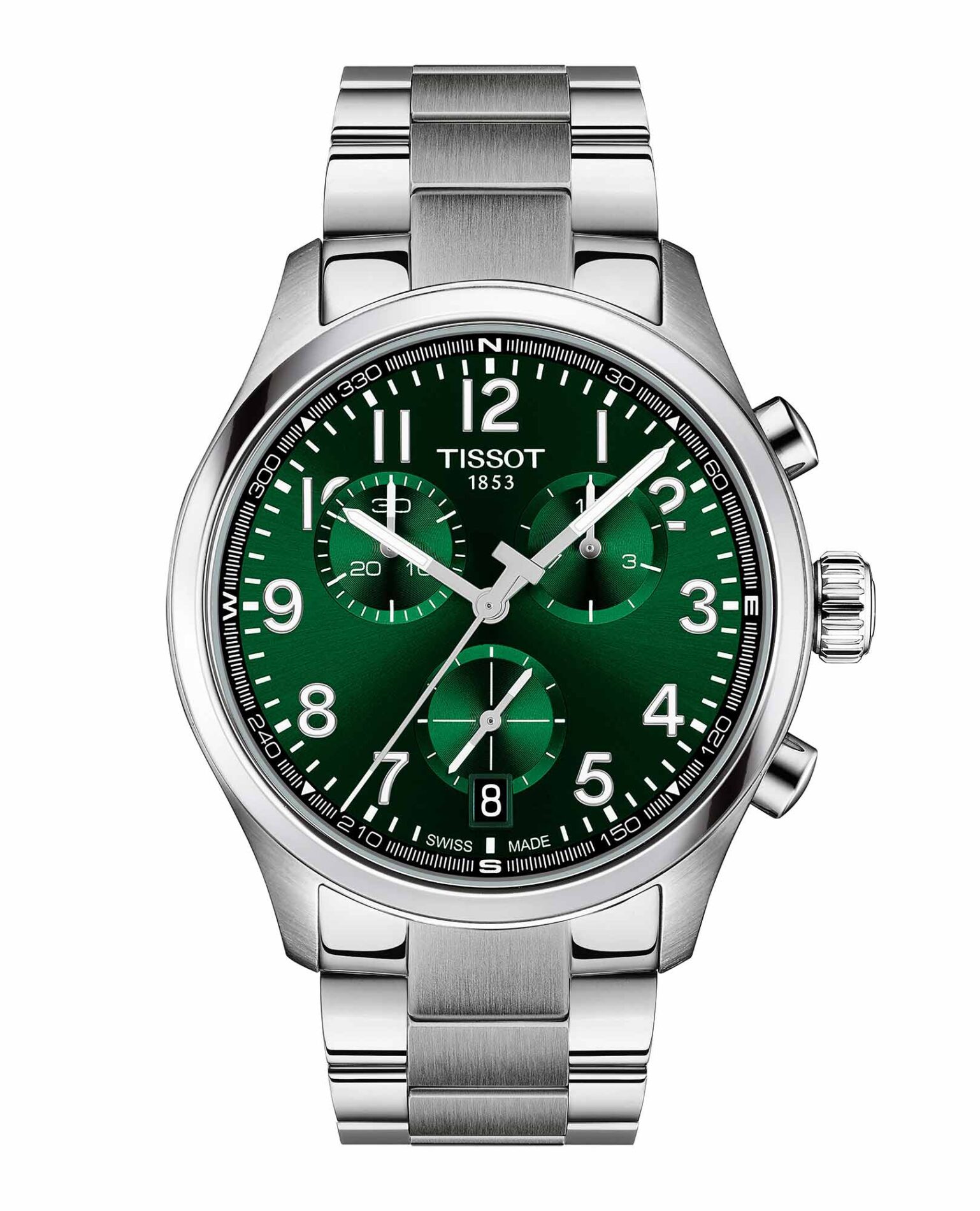 Tissot Orologio Uomo In Acciaio Inossidabile - Movimento Automatico Svizzero, Vetro Zaffiro, 40 Mm, Impermeabile 100m