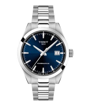 Tissot Gentleman 38mm T165.807.11.041.00 - Gioielleria Casavola di Noci - orologio svizzero automatico unisex - cassa e bracciale in acciaio INOX - quadrante blu