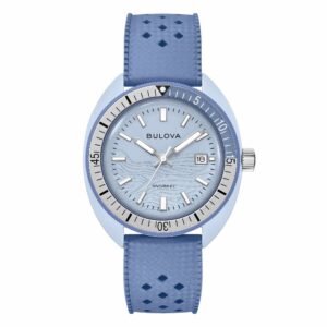 Bulova Snorkel 98B461 - Gioielleria Casavola di Noci - orologio unisex subacqueo - quadrante color lavanda - ghiera con anello bicolore