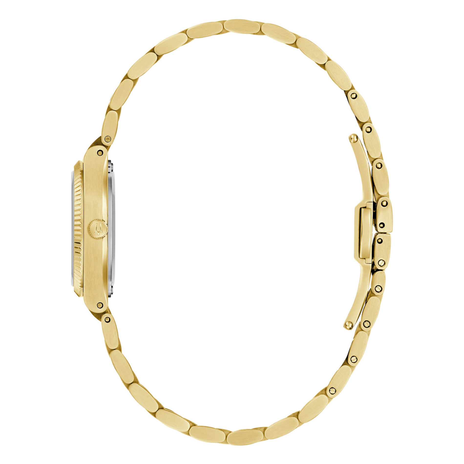 Bulova Super Seville Mini 97L189 - Gioielleria Casavola di Noci - orologio da donna con cassa in acciaio INOX PVD color oro giallo