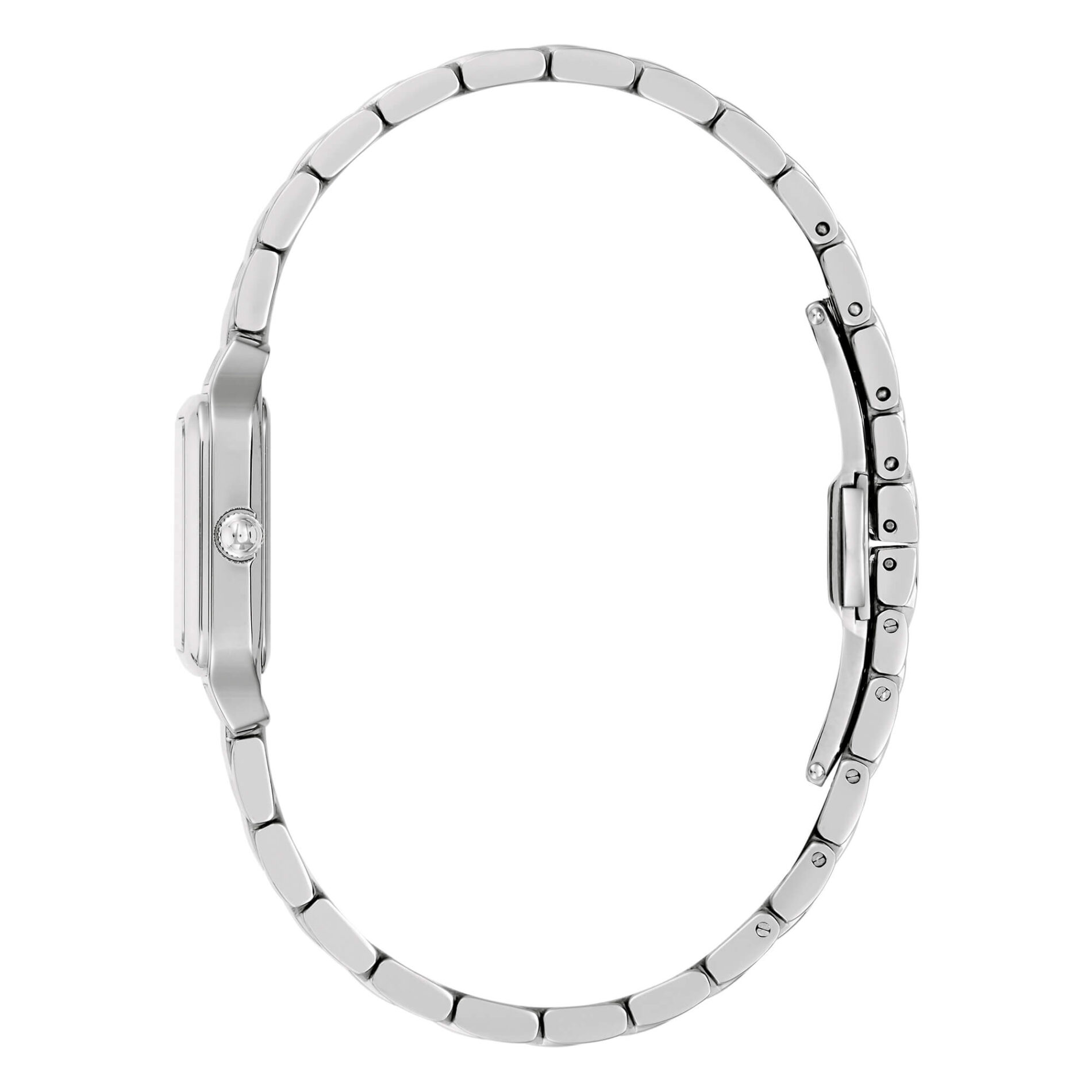 Bulova Sutton Square 96L357 - Gioielleria Casavola di Noci - orologio da donna quadrato piccolo - cassa in acciaio INOX