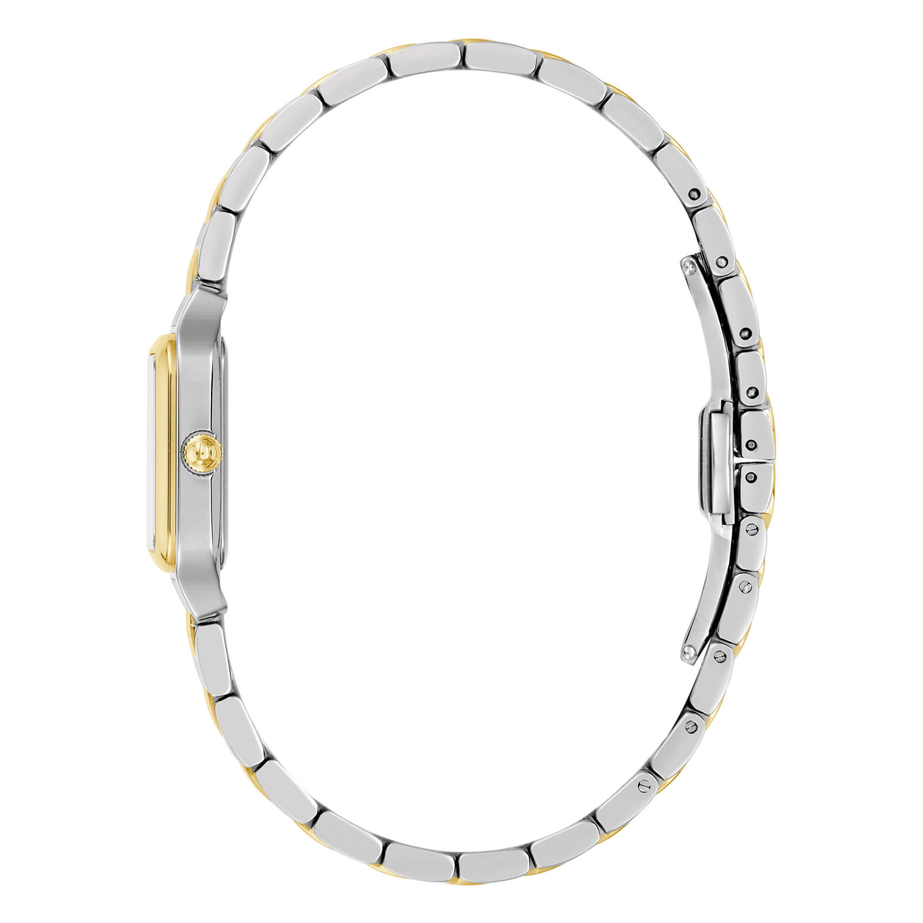 Bulova Sutton Square 98L330 - Gioielleria Casavola di Noci - orologio da donna quadrato piccolo - cassa in acciaio INOX