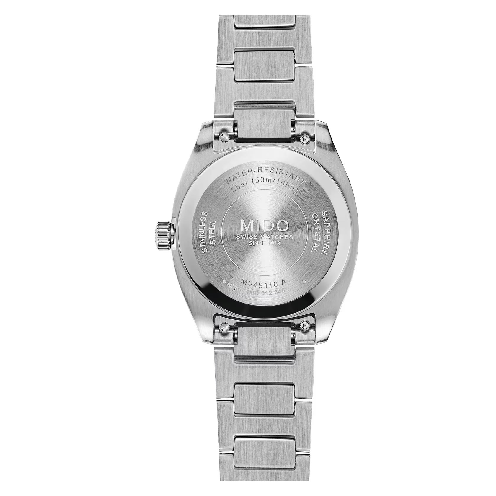 Mido Multifort TV 28 Quartz M049.110.11.096.00 - Gioielleria Casavola di Noci - orologio svizzero da donna con cassa in acciaio INOX e vetro zaffiro