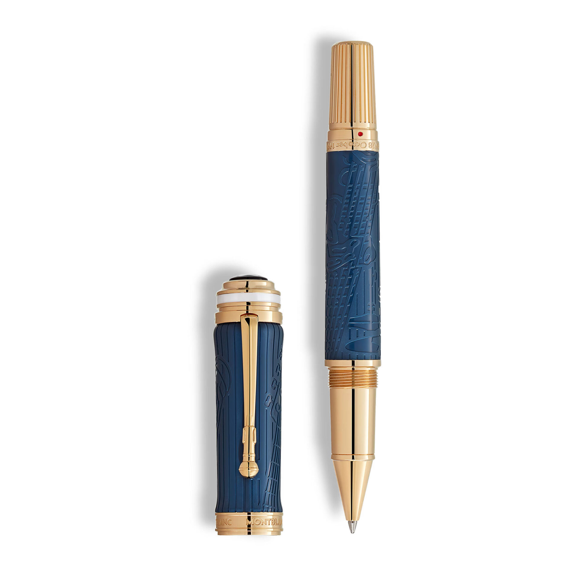 Montblanc Queen roller 131979 - Gioielleria Casavola di Noci - penna in edizione speciale da collezione - dettagli color oro