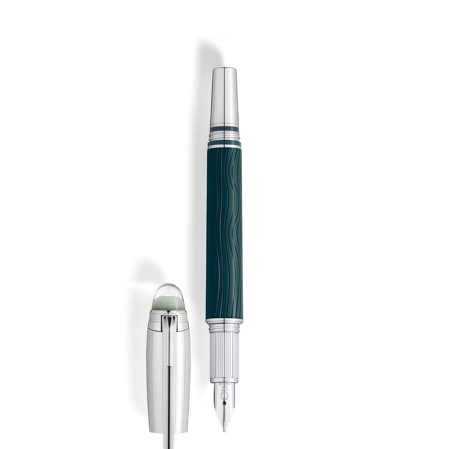 Montblanc StarWalker PolarGreen stilografica Doué 132906 - Gioielleria Casavola di Noci - penna realizzata in pregiata resina verde
